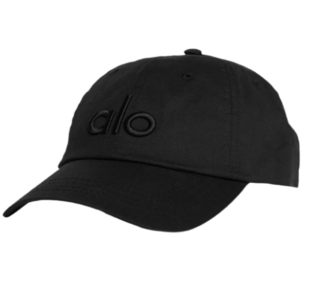 (W) Alo Yoga Off Duty Cap Black