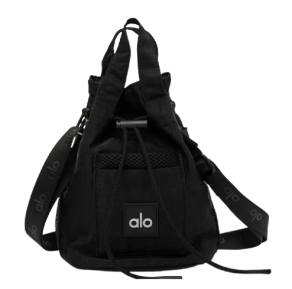 Alo Yoga Cross Body Bucket Bag Black