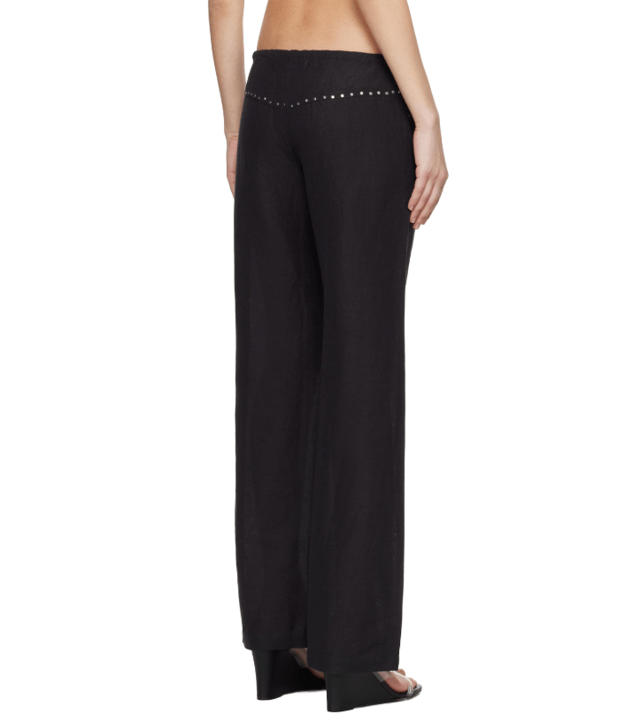 DELYA TROUSERS BLACK