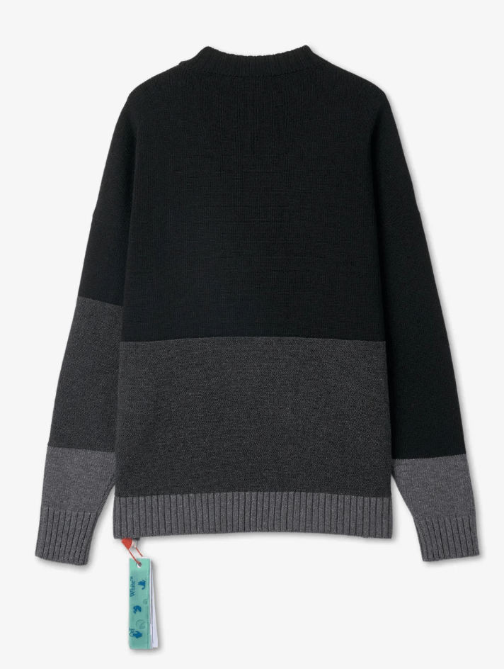 Logo Wool Knit - Black/Multicolor