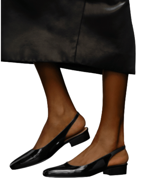 (W) Maison Margiela Barbs Slingback Black