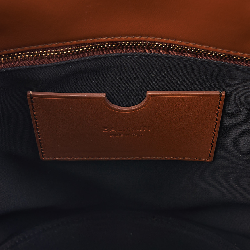 logo cotton bucket bag