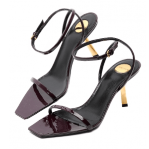  Saint Laurent Lee Sandal - Marron Glace