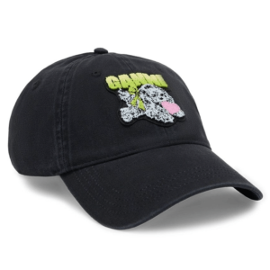 GANNI Black Ball Cap