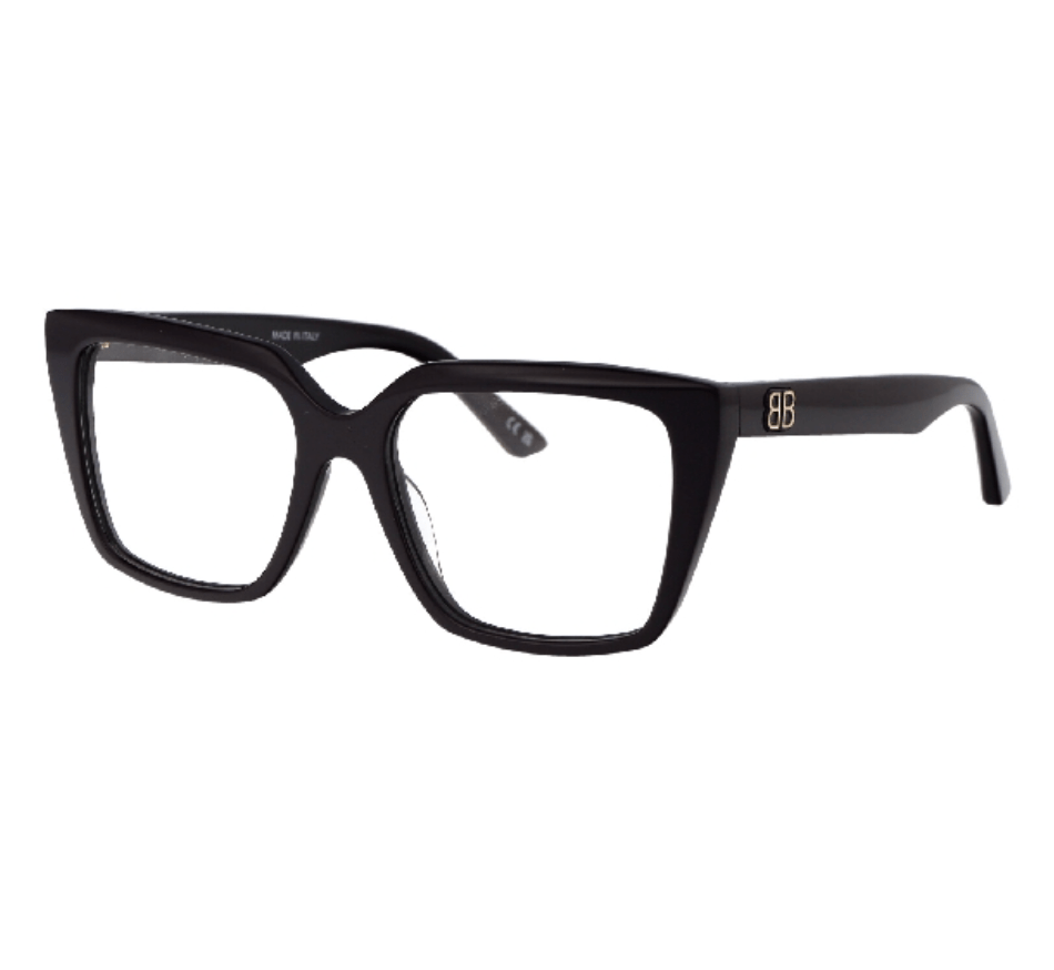 BALENCIAGA BB0130O Temple Logo Glasses