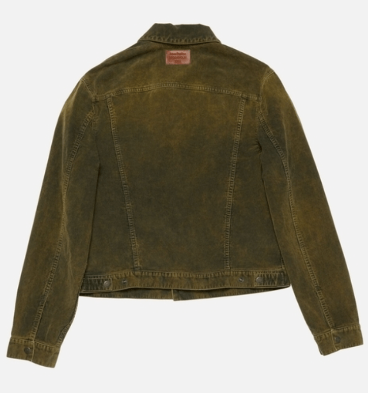 Acne Studios Corduroy Green Jacket