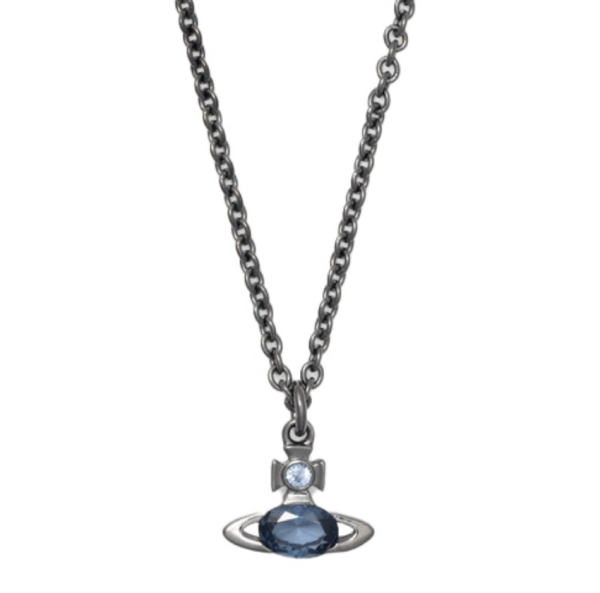 Allie Blue Pendant Necklace