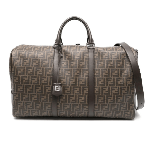 FENDI FF Jacquard Large Duffel Bag 