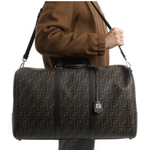 FENDI FF Jacquard Large Duffel Bag 