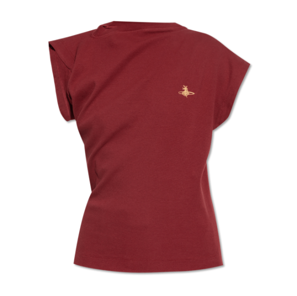 Vivienne Westwood Ribbed logo top