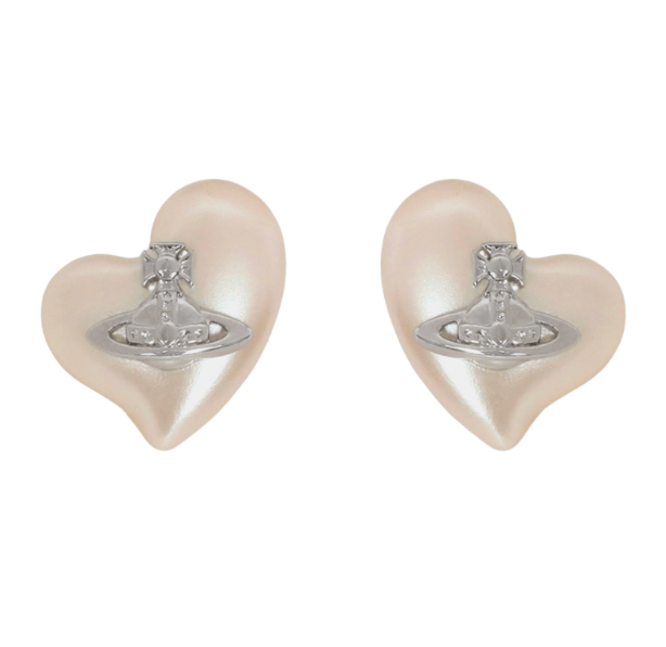 Vivienne Westwood Florentia Stud Earrings Silver