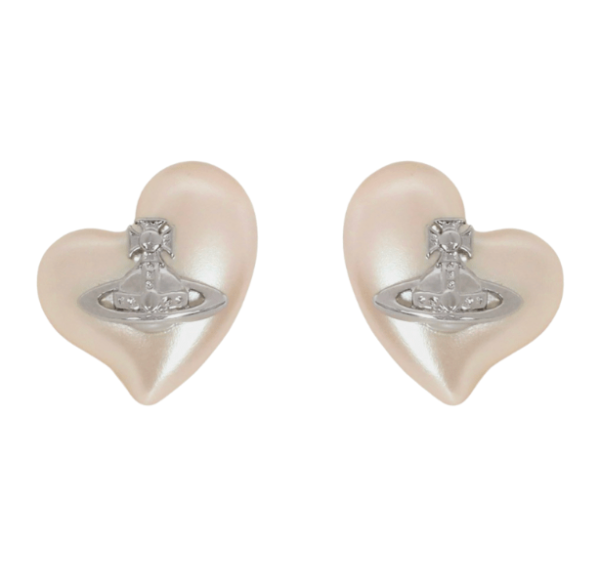 Vivienne Westwood Florentia Stud Earrings Silver