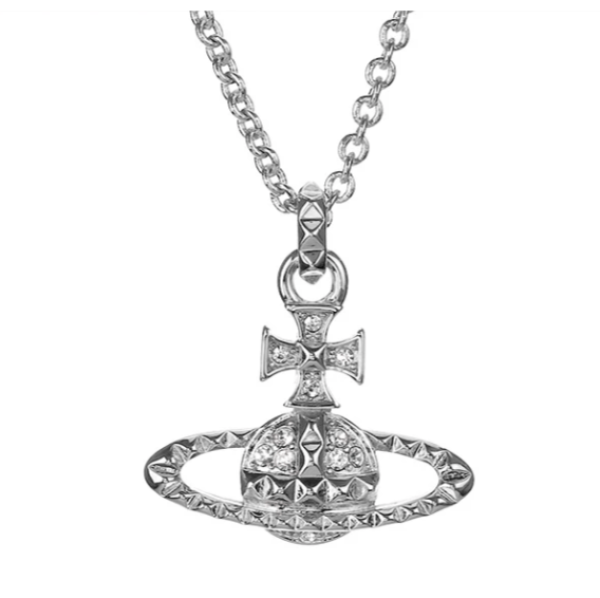 Vivienne Westwood Mayfair Bas Relief Pendant Silver