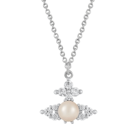 Vivienne Westwood Peodora Necklace Silver