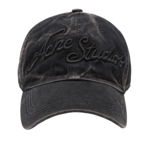 Acne Studios Logo Cap Black