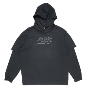 Acne Studios Layered Sweatshirt Black
