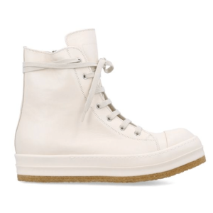 Rick Owens Ivory Sneakers