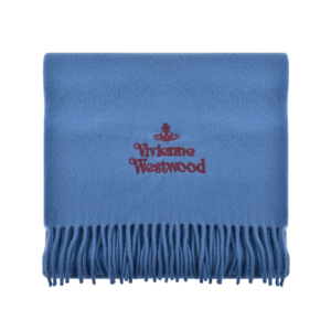 VIVIENNE WESTWOOD EMBROIDERED LOGO SCARF 