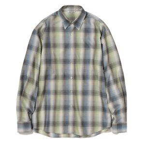 Oaurari Super Light Wool Check Shirt