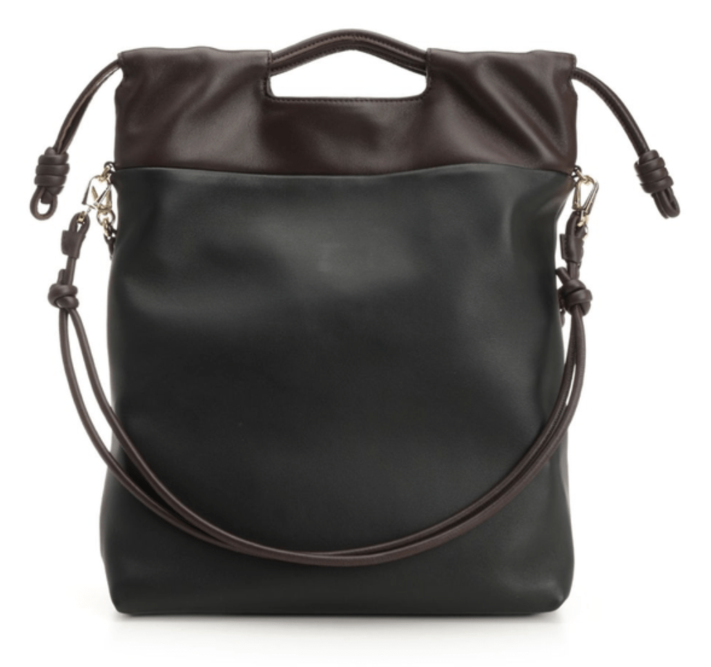 Flamenco purse tote in mellow nappa lambskin