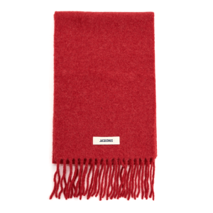 JACQUEMUS L'ECHARPE CARRO  RED