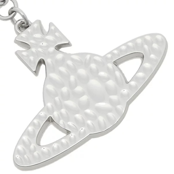 SAFFIANO HAMMERED ORB  SILVER 