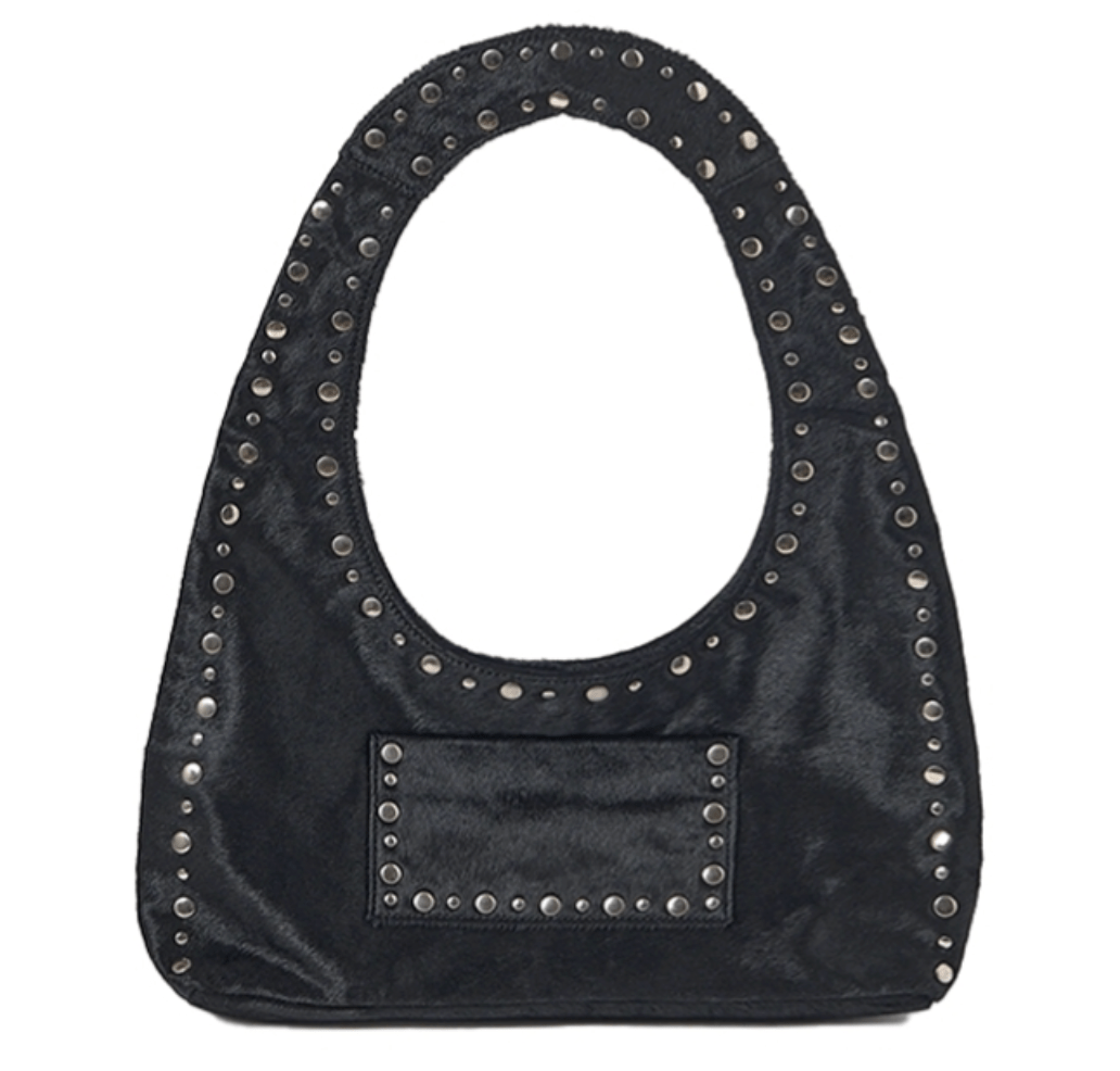  FRANCA Black Shoulder Bag