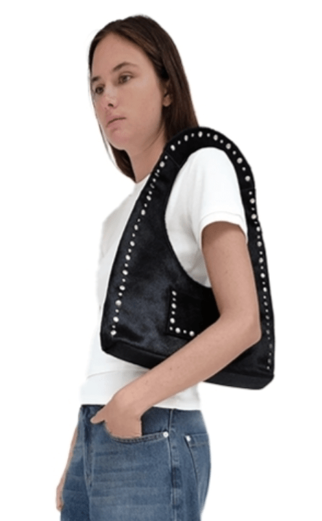  FRANCA Black Shoulder Bag