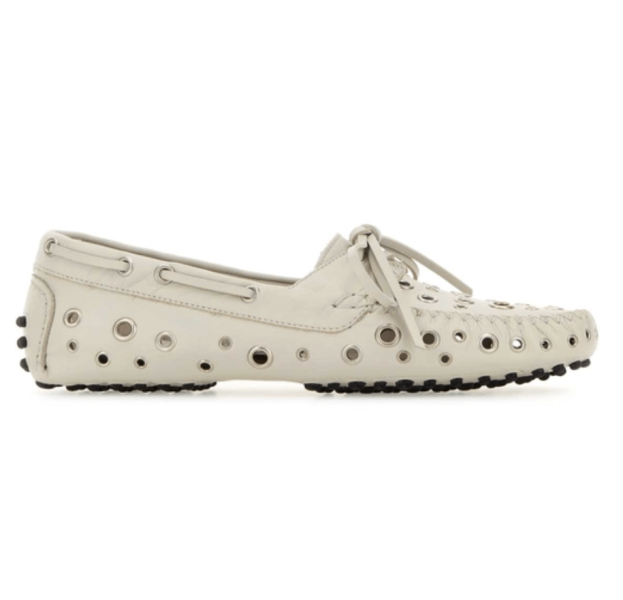 CAR Stud Eyelet Loafers
