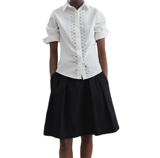 SKY Studded Poplin Shirt