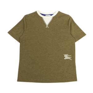 (Kids) Burberry EKD Embroidered T-Shirt Khaki