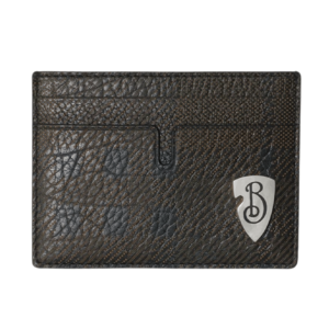 Burberry B Shield Card Case Slate