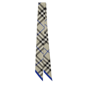 Burberry Skinny Check Silk Scarf Liken
