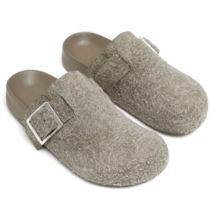 EASE Buckle Leather Mules