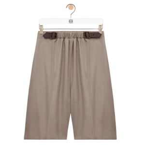 Loewe Belted shorts in wool