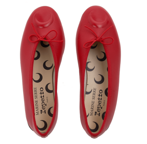 Repetto X Marine Serre Bow Detail Flat Shoes 