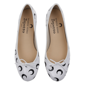 Repetto X Marine Serre Camille Lune Camille Moon Ballet Pumps 