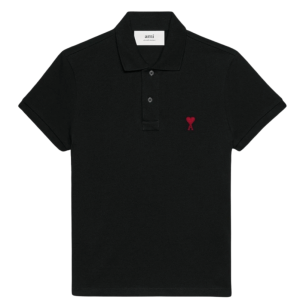 AMI de Coeur Polo Shirt Black
