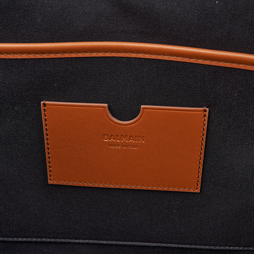 logo cotton shopper bag