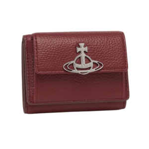 Vivienne Westwood Orb Flap Bi-Fold Wallet Red