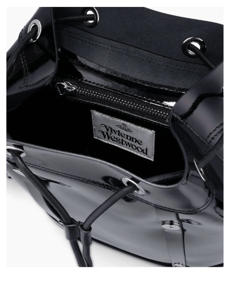 Vivienne Westwood Black Max Backpack 