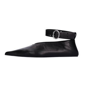 JIL SANDER Ankle Strap Flat Shoes