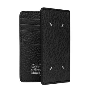 Maison Margiela Bovine Leather Card Holder Black