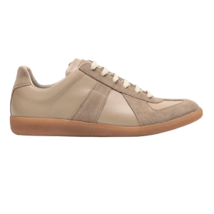 Maison Margiela Calfskin Replica Sneakers Khaki