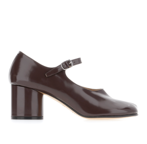 Maison Margiela Tabi Mary Jane Heel Moka