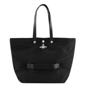 Vivienne Westwood Utility Small Shopper Black Silver HW