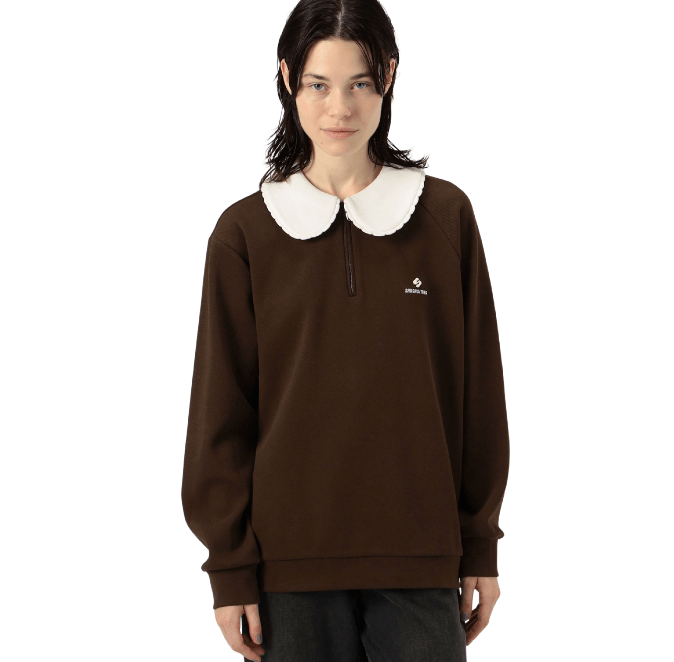 SHUSHU TONG Doll Collar Oversized Sweatshirt 