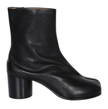 (W) Maison Margiela Tabi Leather Boot Black