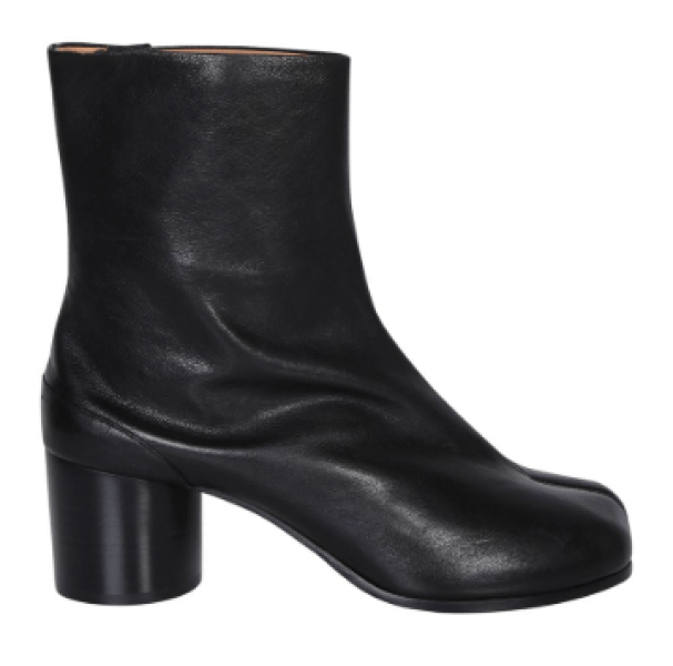 (W) Maison Margiela Tabi Leather Boot Black