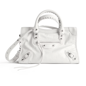 Le City Bag Small in Optic White
